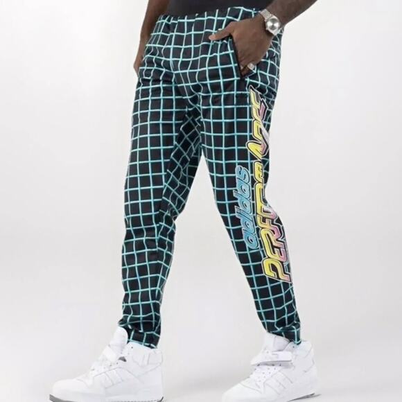 NWT Adidas Originals x Jeremy Scott Rally Racing Track Pants Mens Sz M (HG6510) - Picture 1 of 11